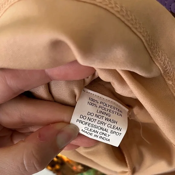 Mac Duggal 93724 Rainbow Sequin Multicolor Striped Long Sleeve Dress Size 2 NWT - Picture 12 of 16